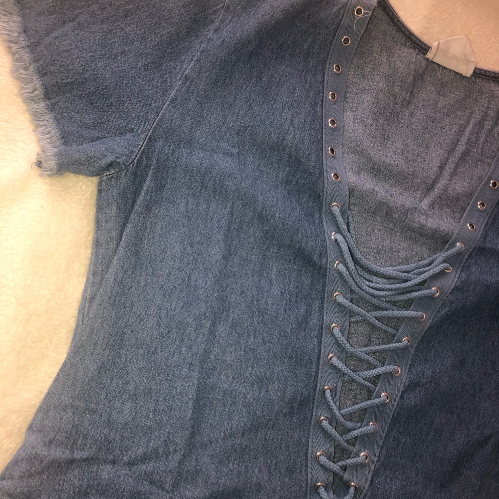 Denim dress